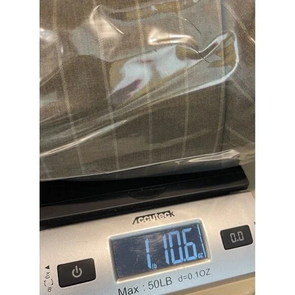 Lafayette 148 Wool Blazer Womens 16 Brown Pinstripe Career Office Long Line - Picture 13 of 13